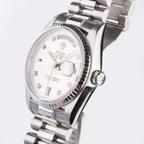 Men's Wristwatch 'Day-Date 36' White Gold with Diamonds - image 2