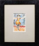 Dancer and Italian Town - image 2