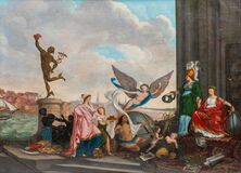 Hammonia - Allegorie der Blüte Hamburgs - Bild 1