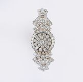 Exceptional Vintage Jewellery Watch with High-Carat Diamond Setting - image 4