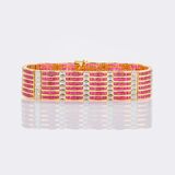 Rubin-Brillant Armband - Bild 1