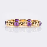 Amethyst Armband 'Bamboo' - Bild 1