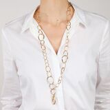 Collier mit Diamant Hänger 'Twist' By Kim - Bild 3