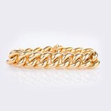 Gold Panzerarmband - Bild 1