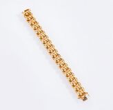 Gold Panzerarmband - Bild 3