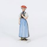 A Young Woman in Gutach Costume - image 1