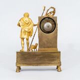 French Empire Figurine Pendulum 'Aristaeus' - image 3