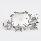 A Splendid Rococo Style Tea Service on Salver - image 1