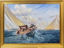 The Enterprise from New York in a Boat Race - image 2