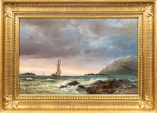 Fjord of Christiania in the Evening - image 2