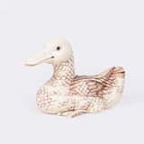 A very rare and large Okimono 'Mandarin Duck' - image 2