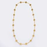 Langes Gold Collier 'Alhambra 20 Motive' - Bild 1