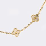 Langes Gold Collier 'Alhambra 20 Motive' - Bild 2