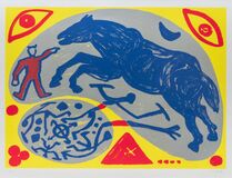Mongole mit Pferd - image 1