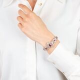 High-carat, color-fine Diamond Bracelet with natural Siam Rubies - image 5