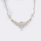 Zartes Diamant Collier - Bild 1