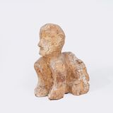 Schokoladenskulptur 'Selbstporträt als Löwe' - Bild 1