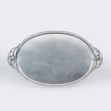 A Large Oval Tray 'Magnolia' Blossom - image 1