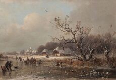 Winter am Fluss - Bild 1