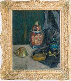 Still life with shells and Japanese vase - image 2