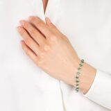Emerald-Diamond Bracelet - image 3
