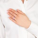 Pink Saphir Rivière Ring - Bild 3