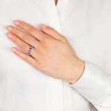 Saphir-Brillant Ring - Bild 3