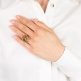 Mehrfarbiger Turmalin Ring mit Brillanten - Bild 3