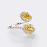 Moi-et-Toi Diamond Ring - image 2