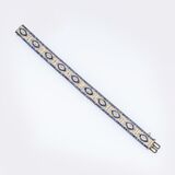 Art-déco Saphir-Diamant Armband - Bild 2