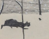 Cat in the Snow - image 1