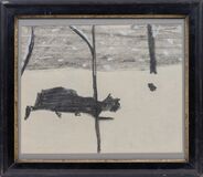 Cat in the Snow - image 2