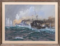 German Torpedo Boats attacking during the Battle of Jutland - image 2