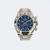 Men's Wristwatch 'Daytona' Blue Dial - New & Full Set - image 1