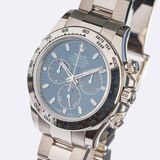 Men's Wristwatch 'Daytona' Blue Dial - New & Full Set - image 2