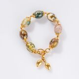Armband 'Coconut Link Ocean Jasper' - Bild 1