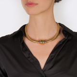 Tubogas-Collier mit farbintensiven Edelsteinen - Bild 3
