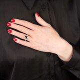 Sapphire-Diamond Ring - image 4