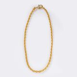 Gold Kette mit Brillant-Schließe - Bild 1