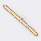 Gold Kette mit Brillant-Schließe - Bild 2