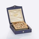 Vanité Compact 'poudrier oiseau et papillon' by Helluin-Mattlinger - image 3