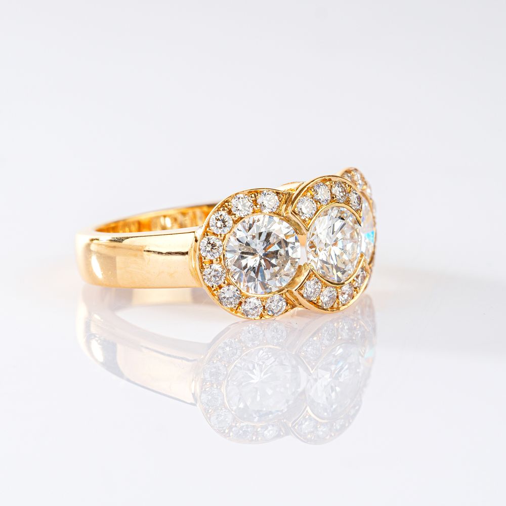 High-Carat Diamond Ring - image 2