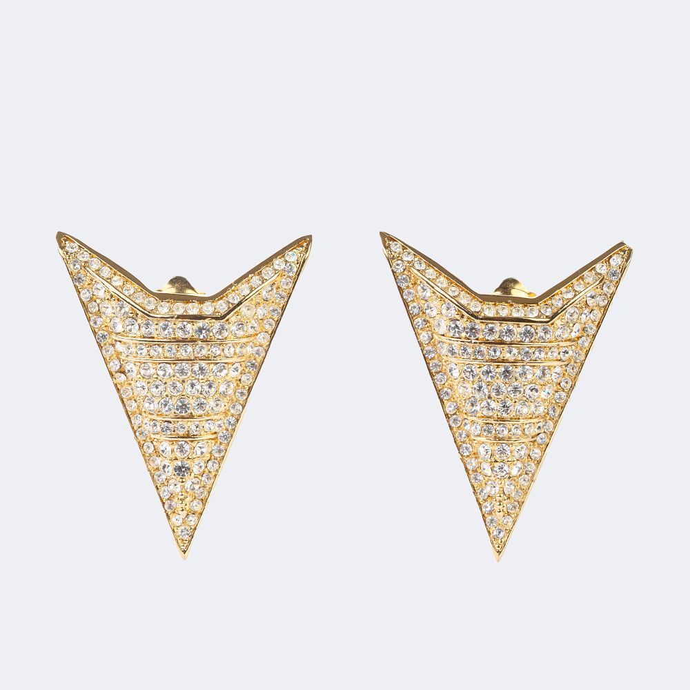 Pair of Triangle Earclips