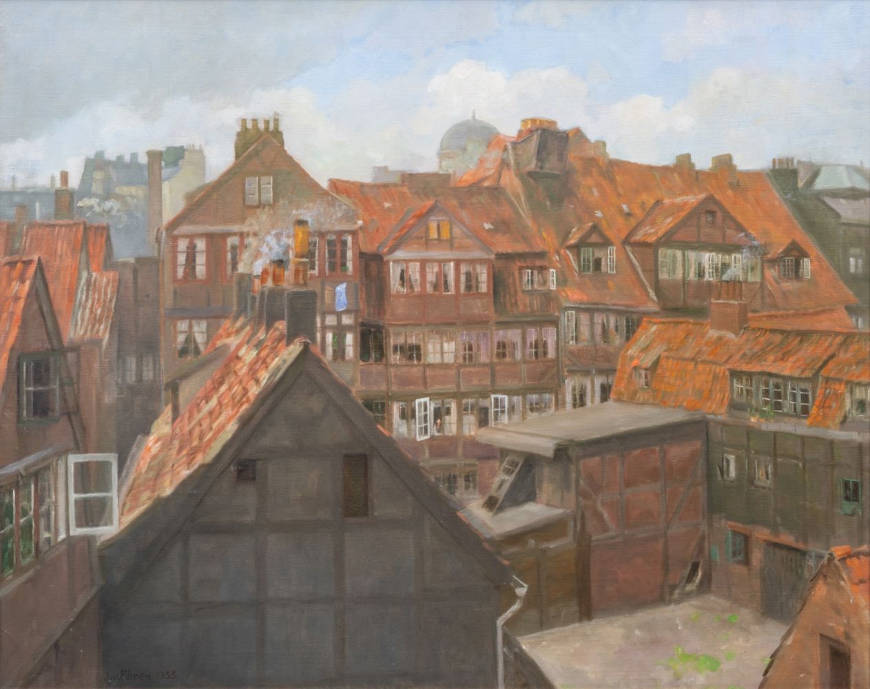Gängeviertel in Alt-Hamburg