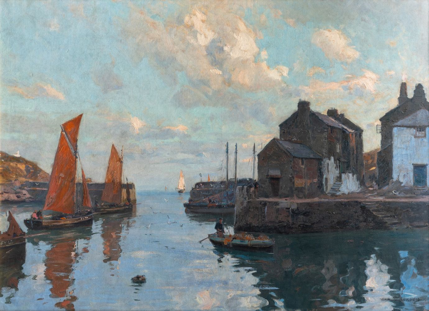 Ausfahrt der Fischerboote