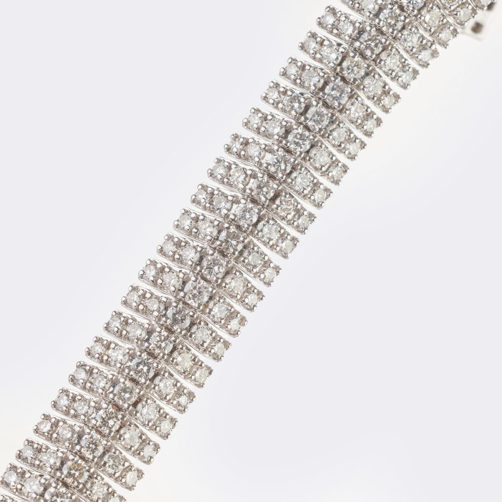 Hochkarätiges Brillant Armband - Bild 3