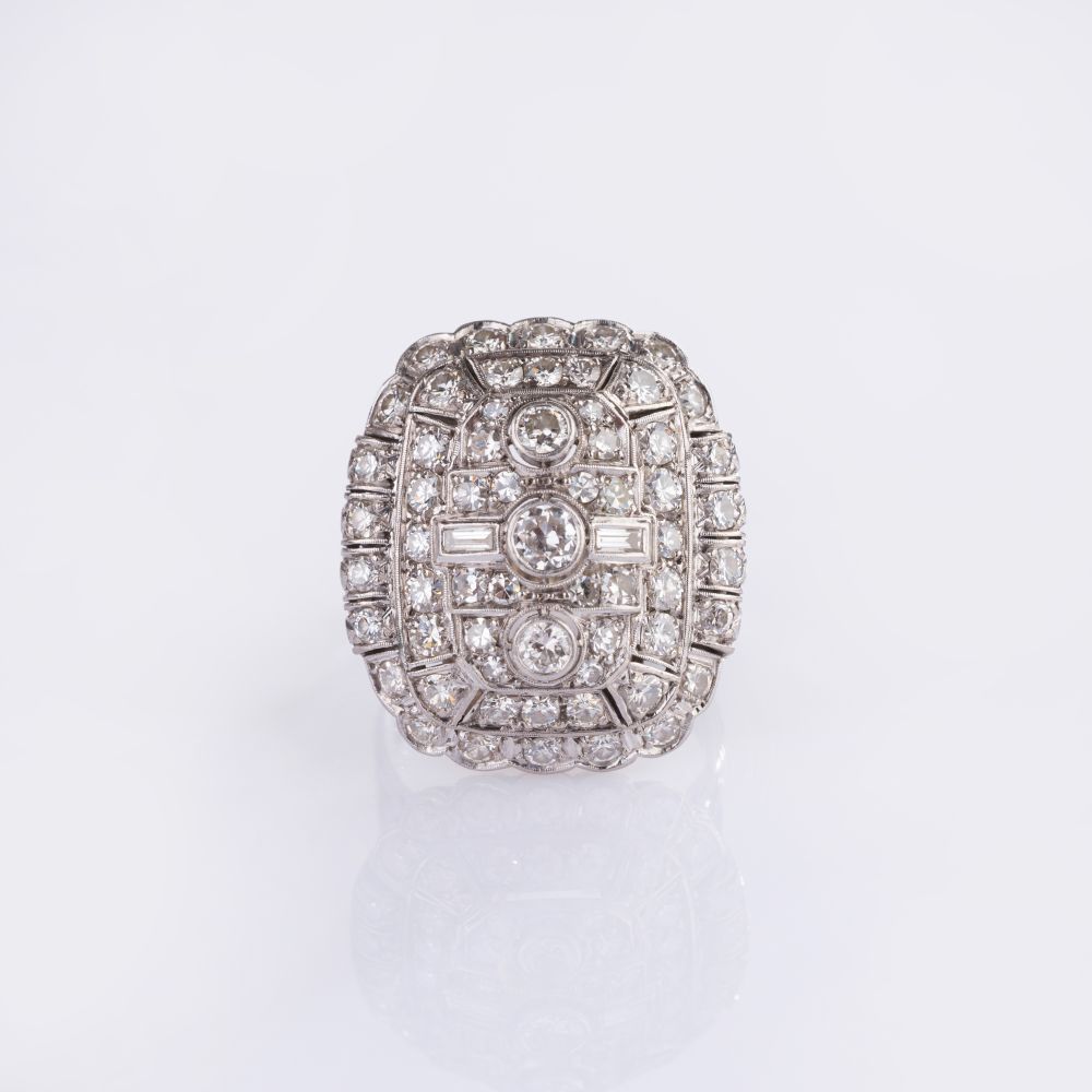 Art-déco Diamond Ring