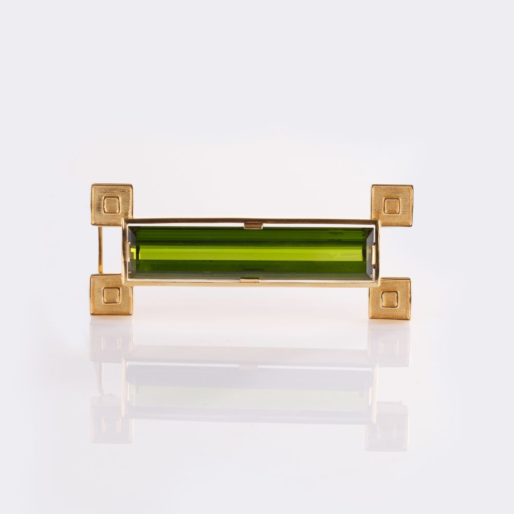 Tourmalline brooch Tourmalline brooch