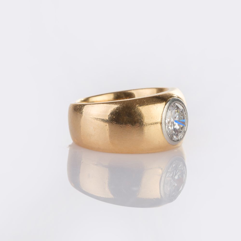 Solitaire Diamond Ring - image 2