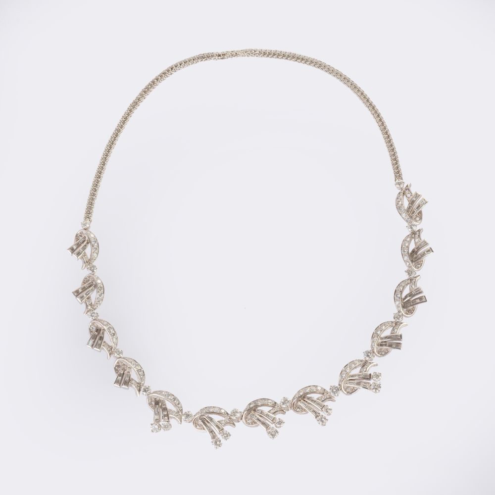 Gübelin - Rare White Diamond Necklace Rare White Diamond Necklace